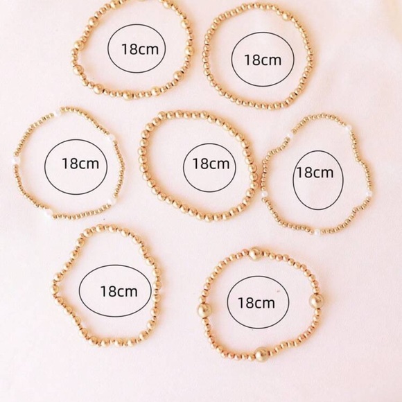 New 7 piece bearded bracelet set - Picture 5 of 7